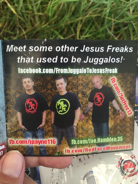 Illustration for article titled 2015 Gathering Of The Juggalos: Children, a wedding, and Juggalos For Jesus